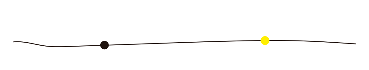 La imagen muestra un rectángulo dividido diagonalmente en dos áreas, con una línea diagonal que separa dos puntos o zonas marcadas como "F" y "A". Al ingresar desde el lado izquierdo (entrada), se debe decidir en qué lado del "hilo" (la línea diagonal) se encuentra cada uno de estos puntos, "F" o "A", al observar la dirección del flujo de entrada hacia la salida a la derecha. En este contexto, "F" y "A" representan posiciones distintas en relación con la línea que las separa.