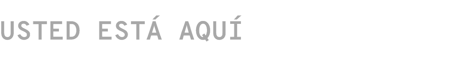 Usted está aquí