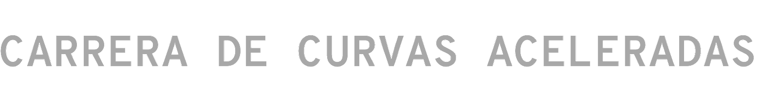 Carrera de curvas aceleradas