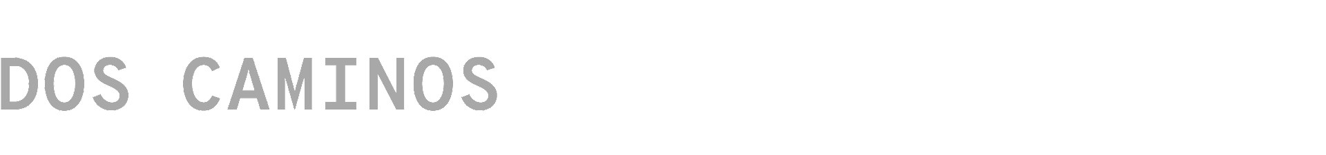 Dos caminos