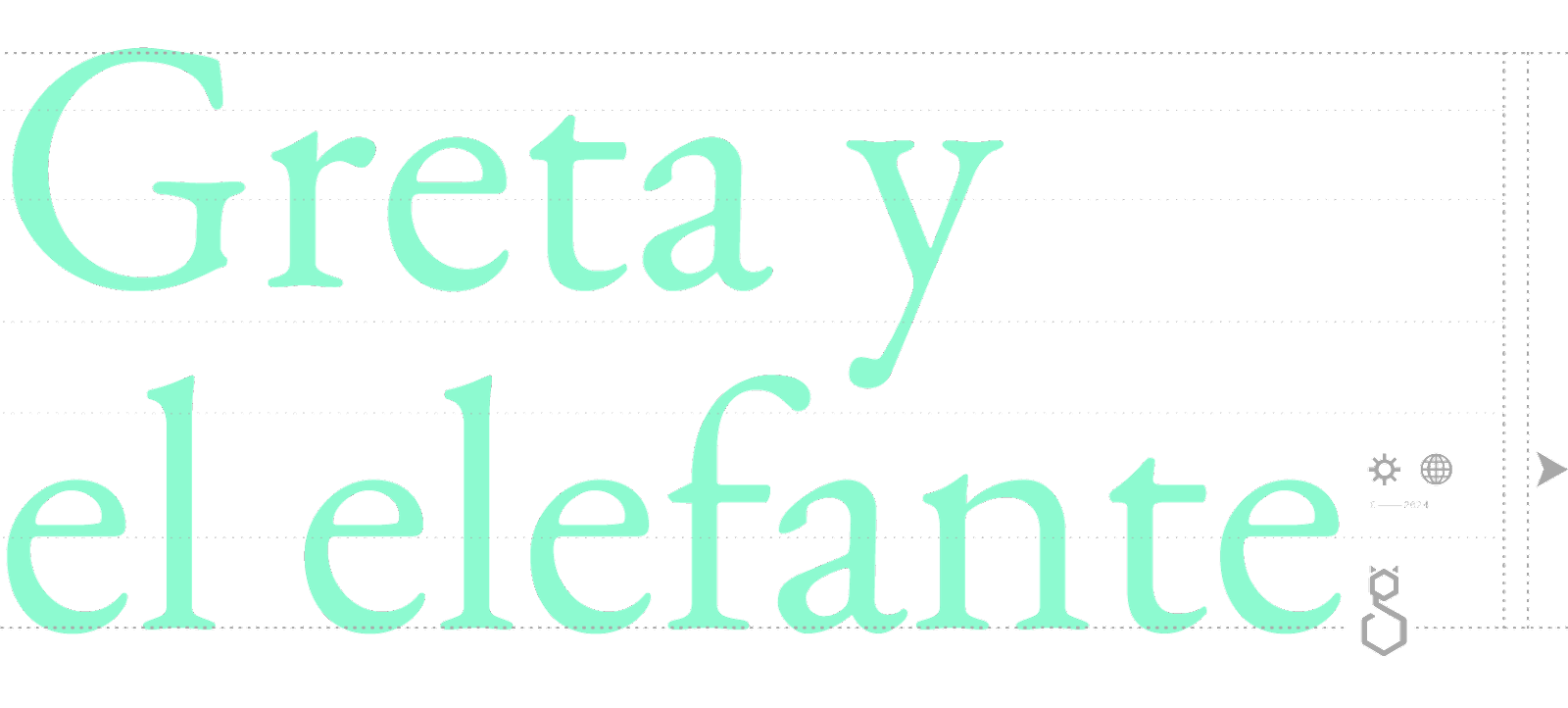 Greta y el elefante